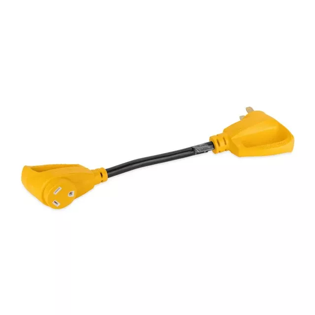 PowerGrip Dogbone Electrical Adapter - 18", 50Amp Male/30Amp Female