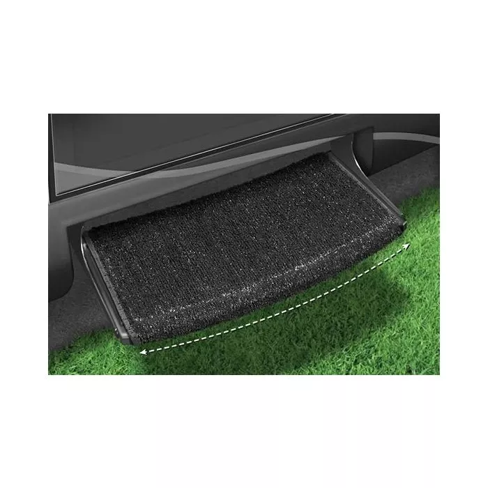 Prest-O-Fit Black 22″ Wraparound Radius RV Step Rug