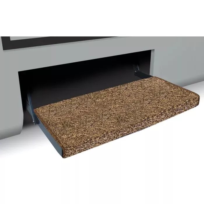 Prest-O-Fit Brown 23″ Jumbo Wraparound RV Step Rug
