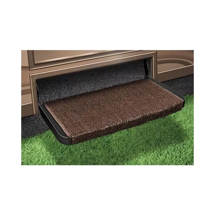 Prest-O-Fit Espresso 20″ Wraparound Plus RV Step Rug