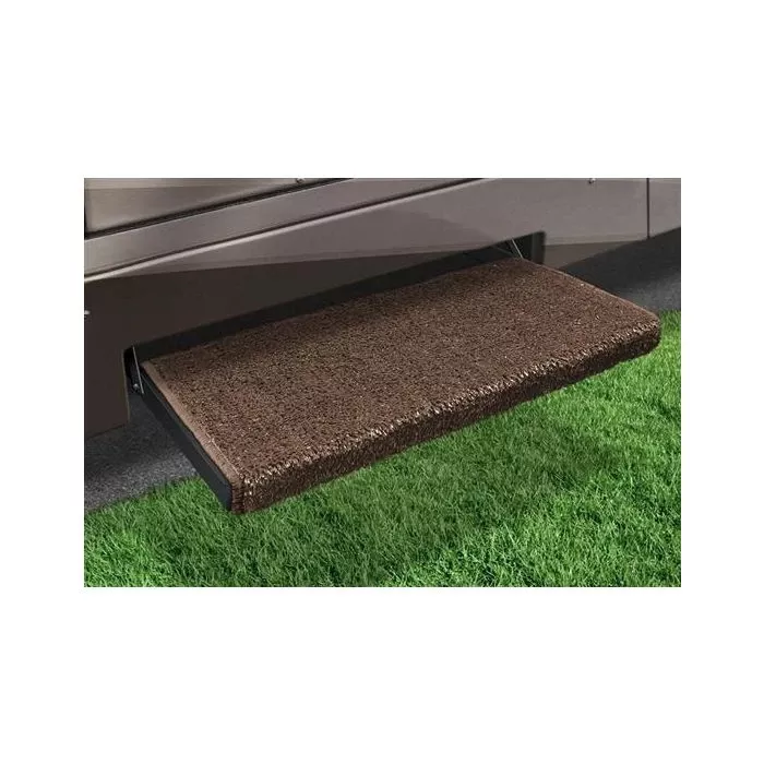 Prest-O-Fit Espresso 23″ Jumbo Wraparound RV Step Rug