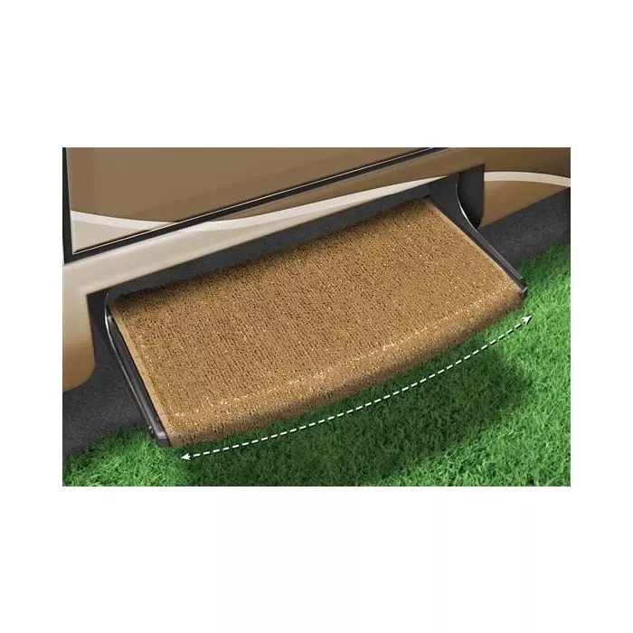 Prest-O-Fit Harvest Gold 22″ Wraparound Radius RV Step Rug