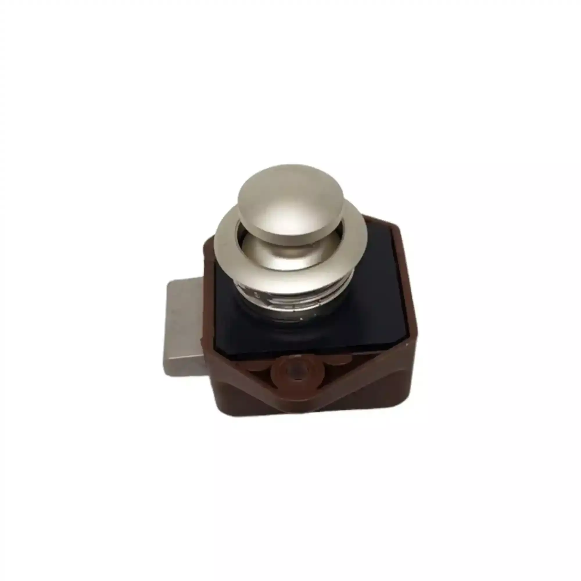 Push Button Latch Mini with Knob and insert for Caravan 19mm