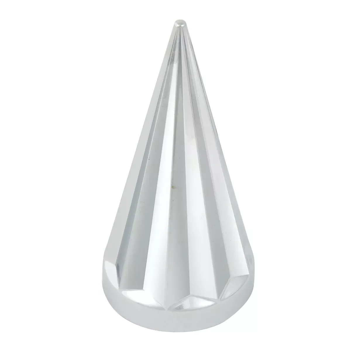 Push On Axis Chrome Plastic 33mm Lug Nut Cover