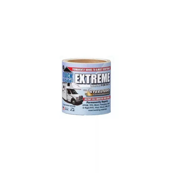 Quick Roof Extreme 4″ X 6′ White