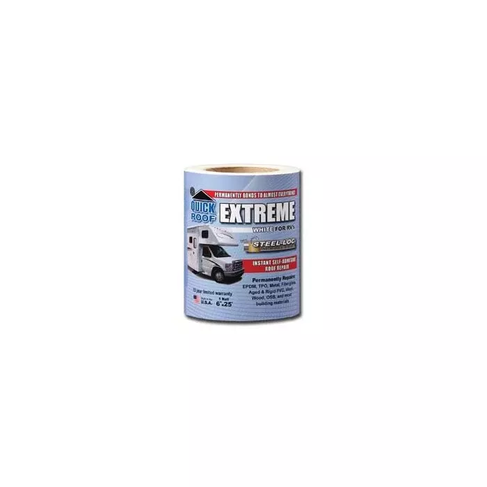 Quick Roof Extreme 6″ X 25′ White