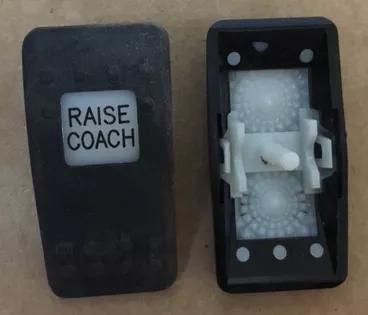 “Raise Coach” Switch Faceplate Contura II