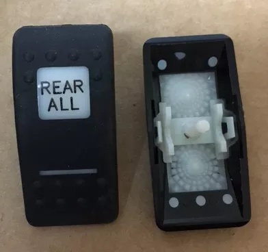 “Rear All” Switch Faceplate Contura II