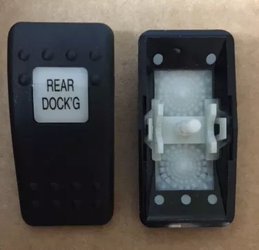“Rear Dock’g” Switch Faceplate Contura II