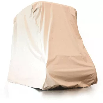Red Dot Ivory 2-Passenger Lifted Cart Storage Cover (Universal Fit)