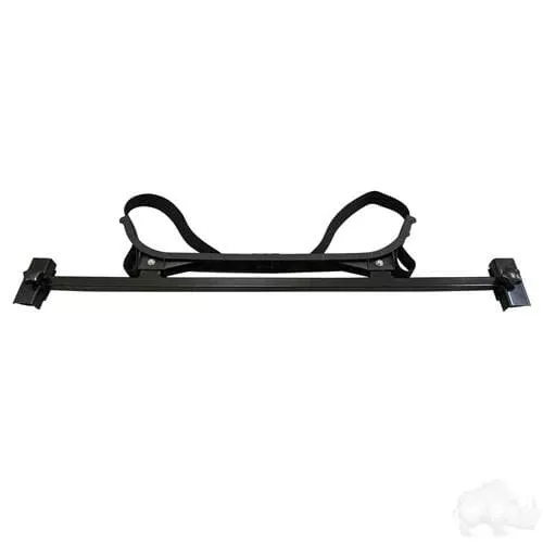 Red Hawk Universal Golf Cart Rear Seat Golf Bag Rack Adjustable Attachment
