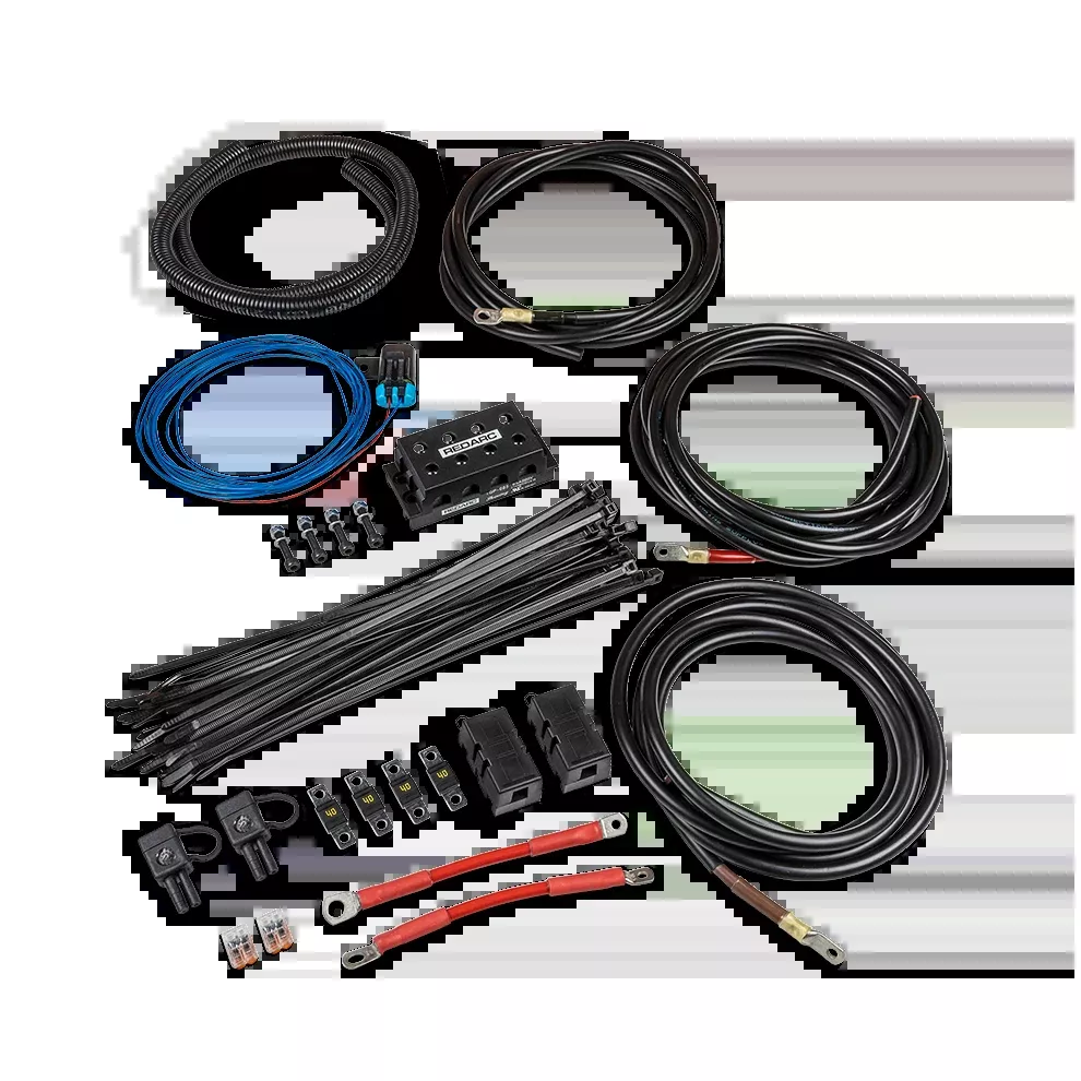 Redarc BCDC 25A Wiring Kit -Across Engine Bay Installs