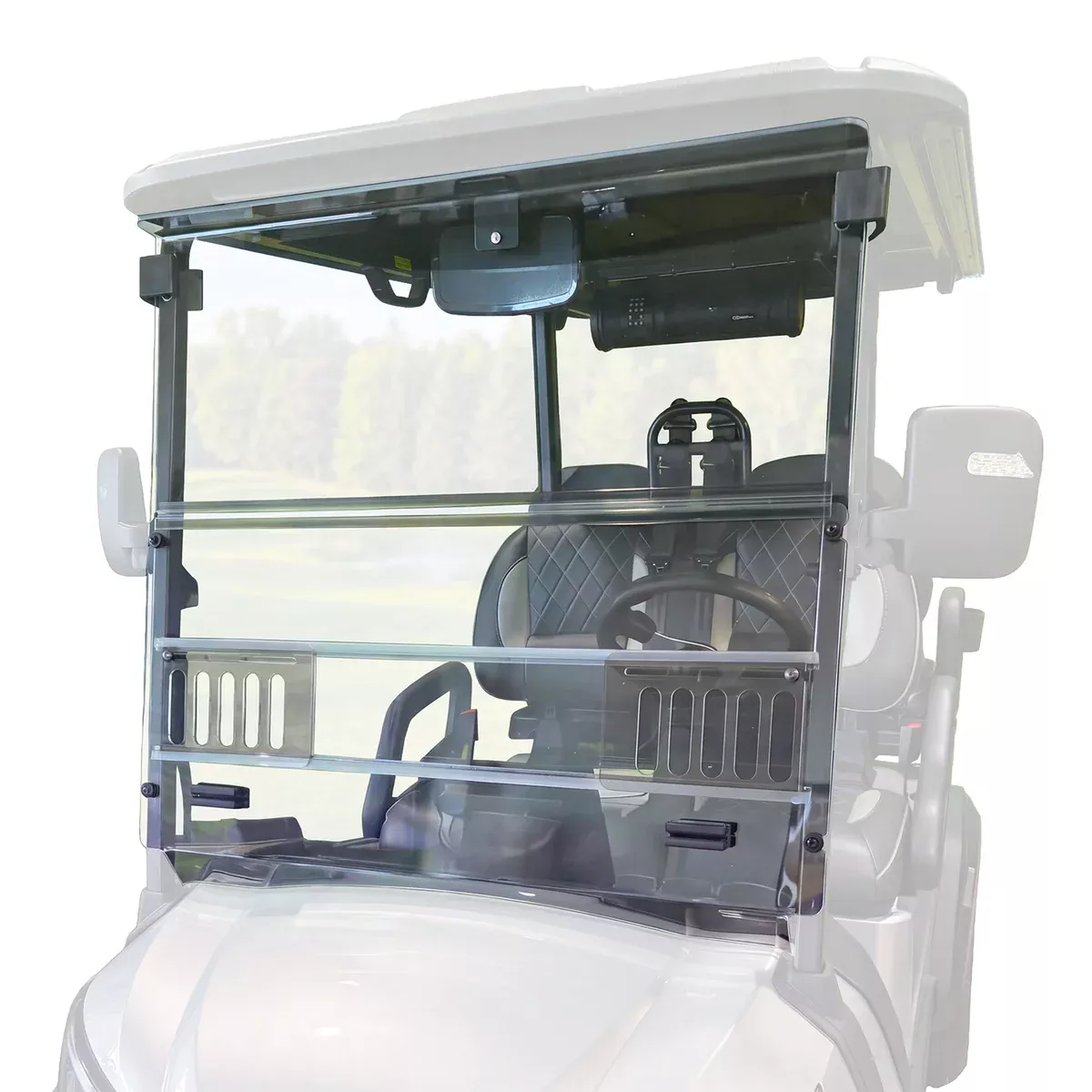 RedDot 1/4" Clear Vented Folding Windshield for ICON i40X & i60LX