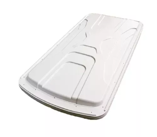 RedDot 84" Low-Profile White Golf Cart Top – 4 Passenger with Triple Track