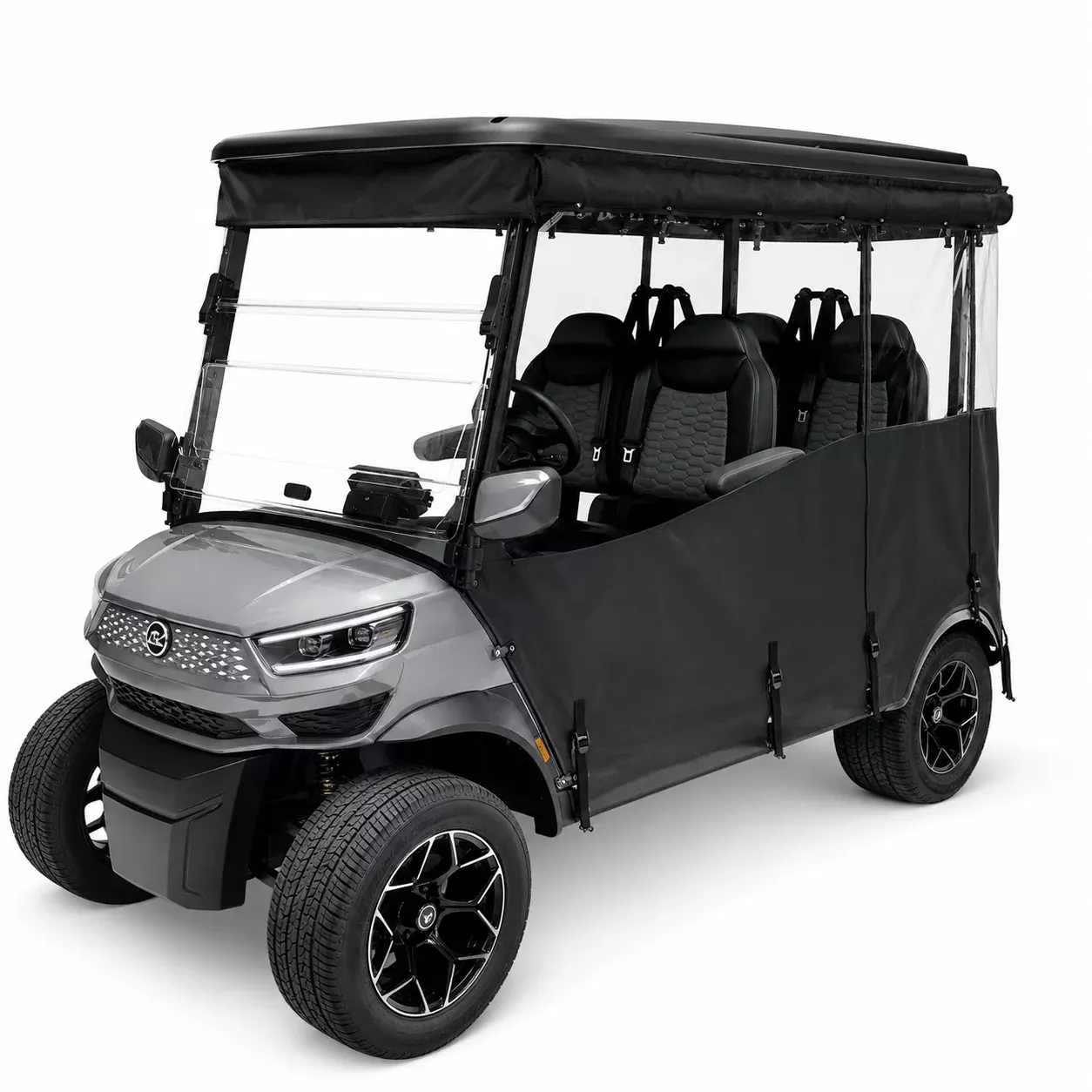 RedDot Chameleon 3-Sided Black Enclosure – Madjax Ascent 4-Passenger (Track Style)