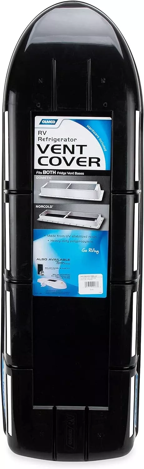 Refrigerator Vent Cover Top - Black