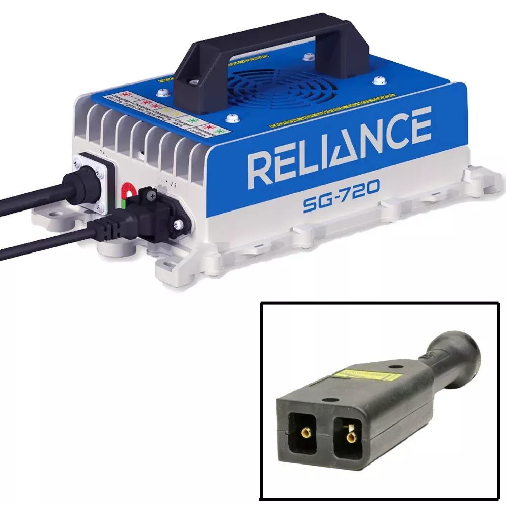 Reliance SG-720 36V High Frequency Charger with PowerWise Paddle for EZGO