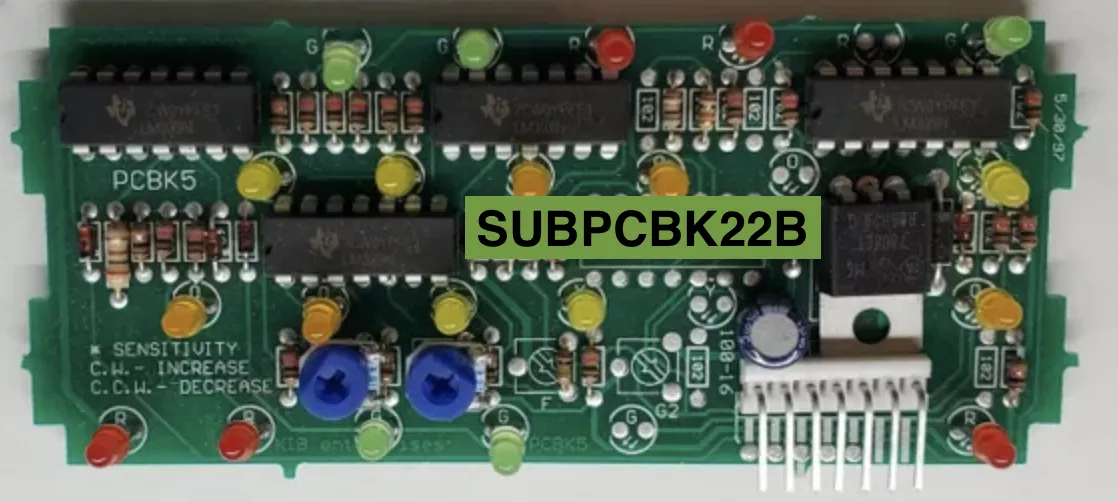 Replacement KIB SUBPCBK22B Monitor Control Board
