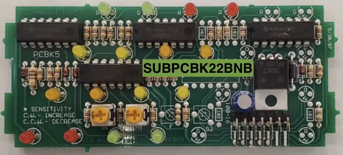 Replacement KIB SUBPCBK22BNB Monitor Control Board
