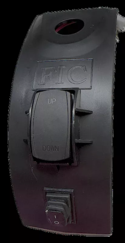 Replacement Switch & Cover Plate for Electric FIC Tongue Jack FIC-ETJ350024