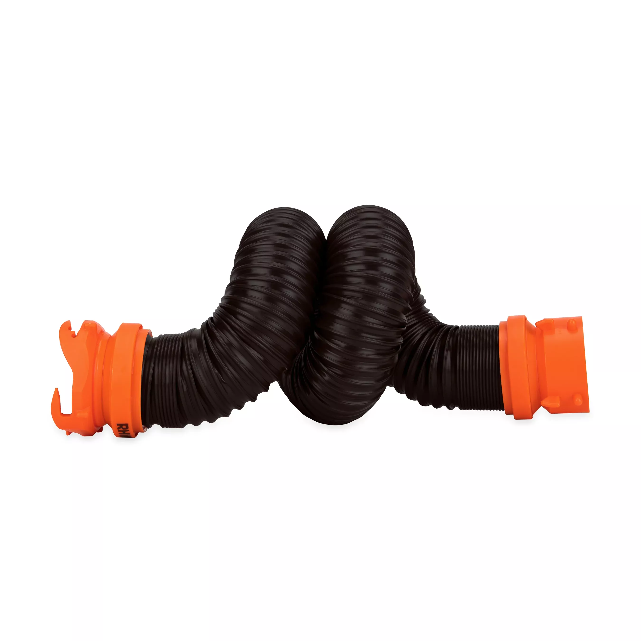 RhinoFLEX5' Sewer Hose Extension w/Swivel Bayonet & Lug