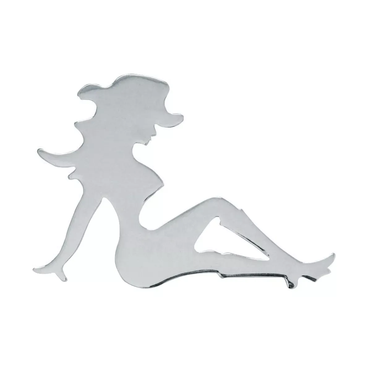 Right Facing Western Cowgirl with Boots Cut Out