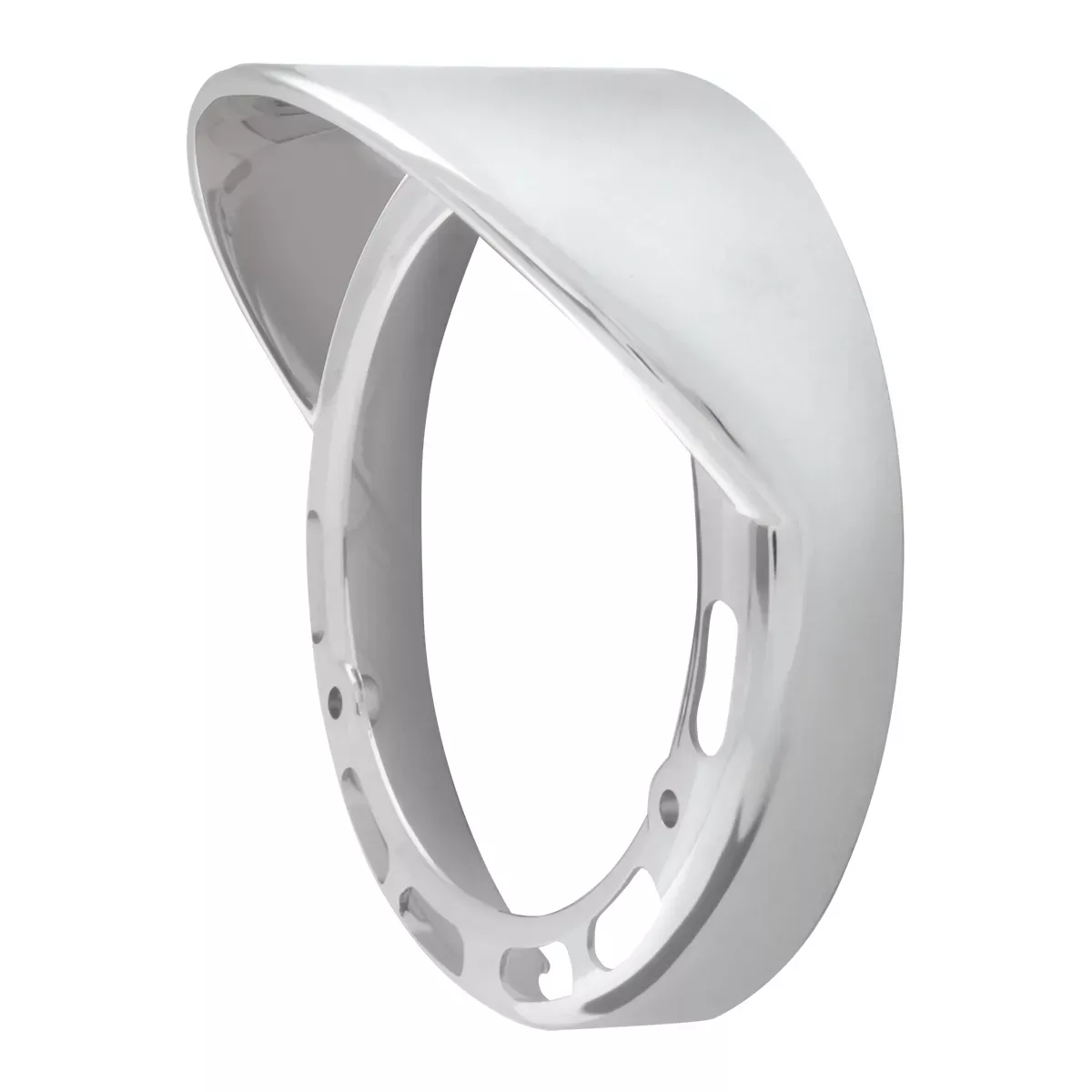 Right Side Up Bezel w/ Visor for 4" Pearl LED Pedestal Lights