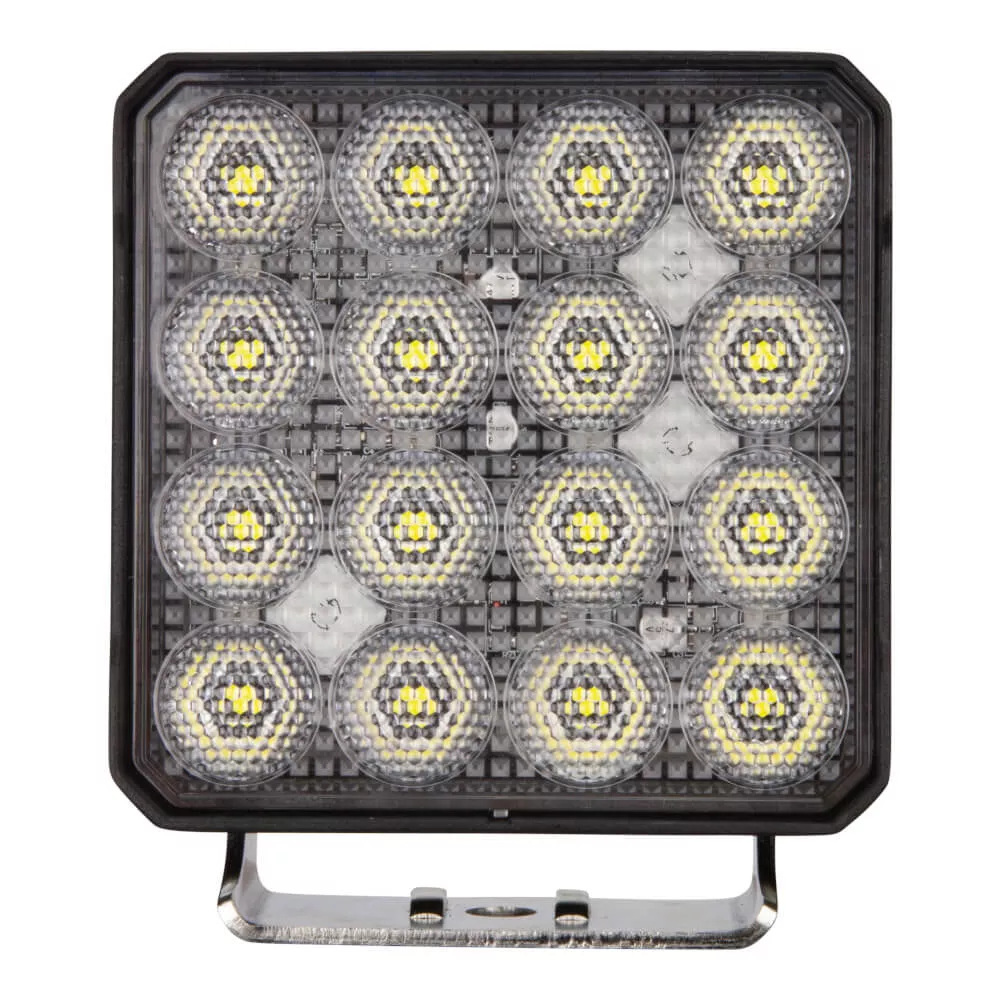 Roadvision Square LED TMT Work Light 96W Flood Beam