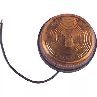 Round Yellow Marker Light