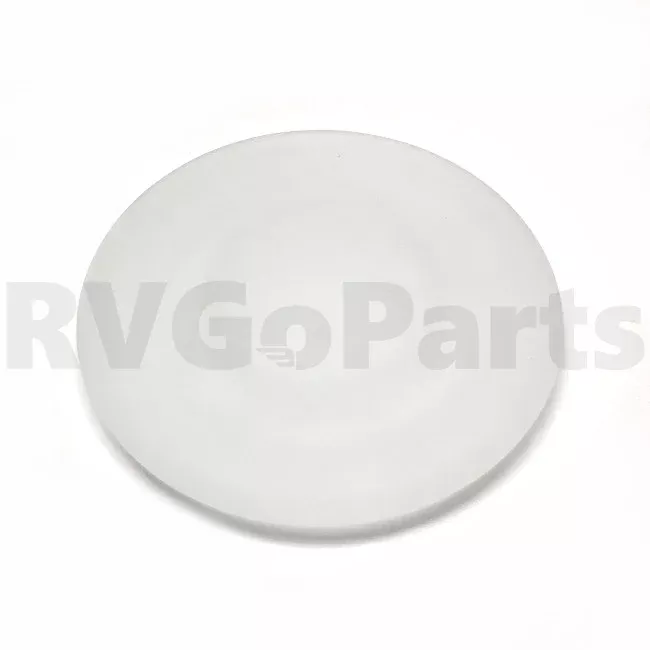 RV 3" Glass Ceiling Light Replacement Lens Round 183244-01-700