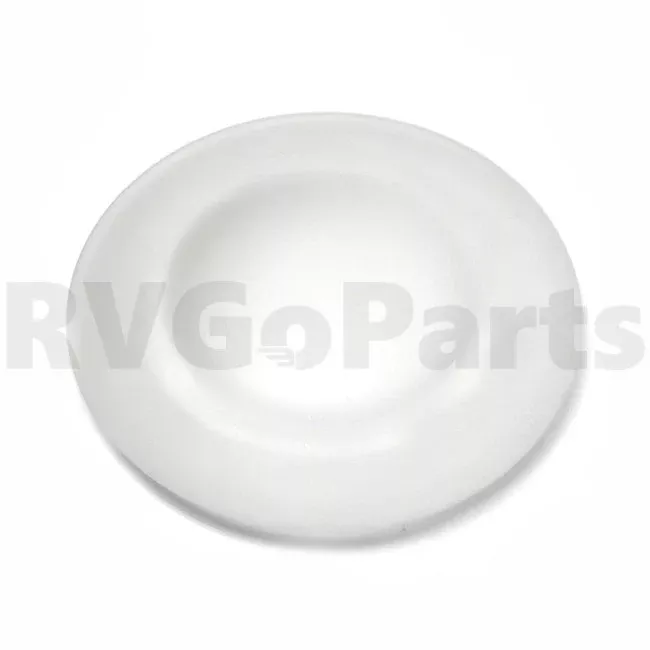RV 4.5" Glass Ceiling Light Replacement Lens Round 165643-01-700