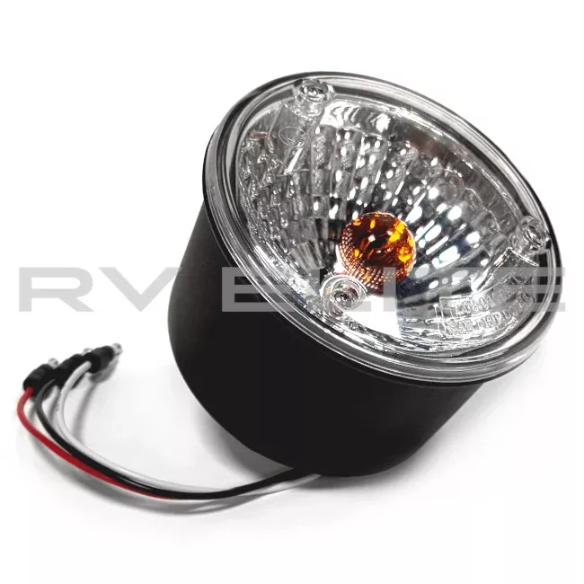 RV 4" Clear Lens / Amber Bulb Turn Light 12V 10768402