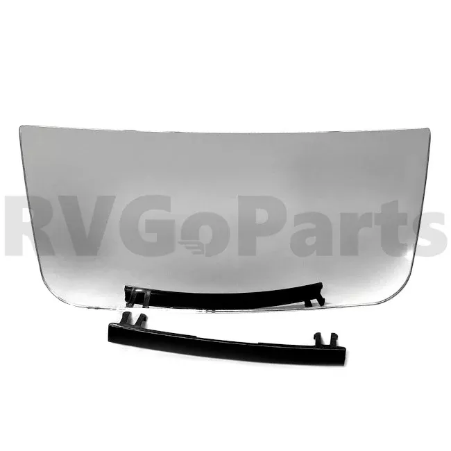 RV 8" x 4" Lower Convex Mirror Glass Heated 106015-18-700