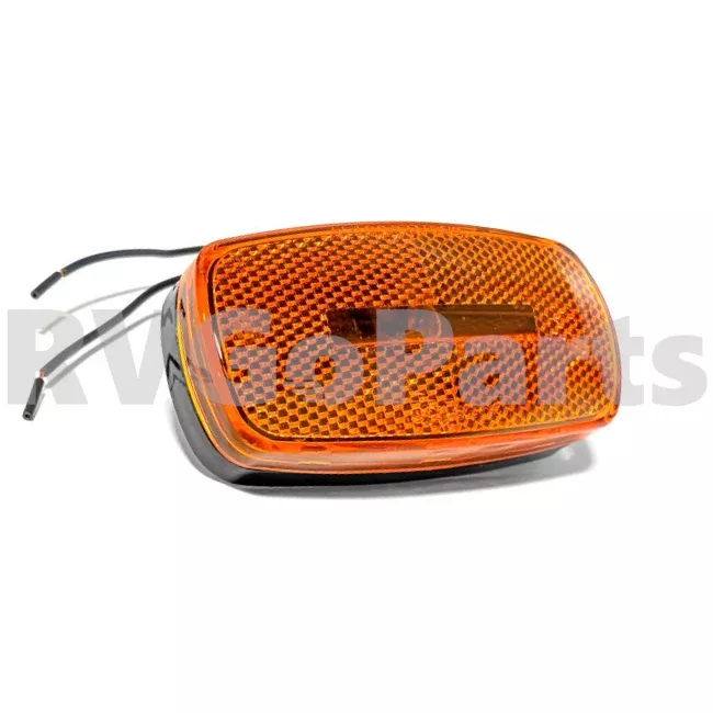 RV Amber Clearance Light 4" x 2" Marker 193802-03-000