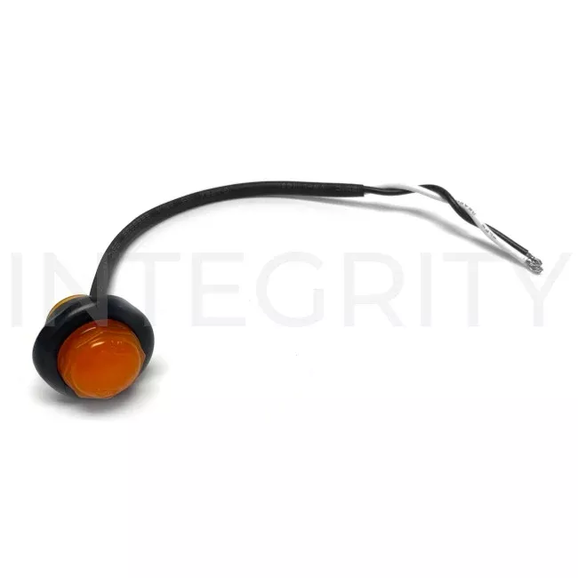 RV Amber Front Clearance Light 0.75" Diameter (to fit Newmar 137063)