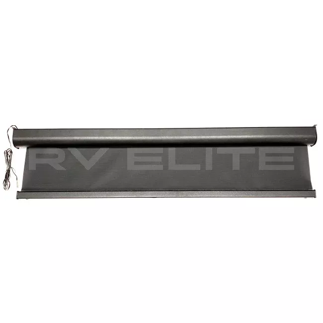 RV Auto Motion Shade Power Sunvisor 40 in. x 30 in. with Integrated Motor