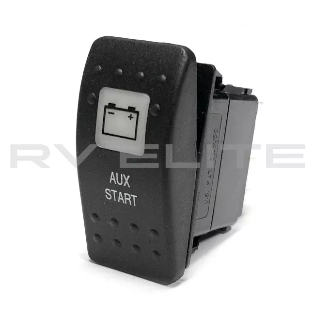 RV Auxiliary Start Switch 4-Prong 12V