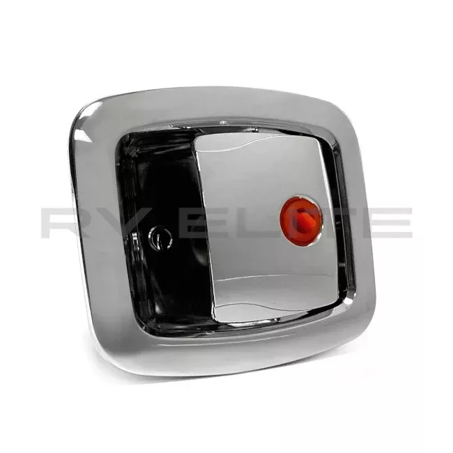 RV Baggage Door Handle Latch Chrome, No Cylinder