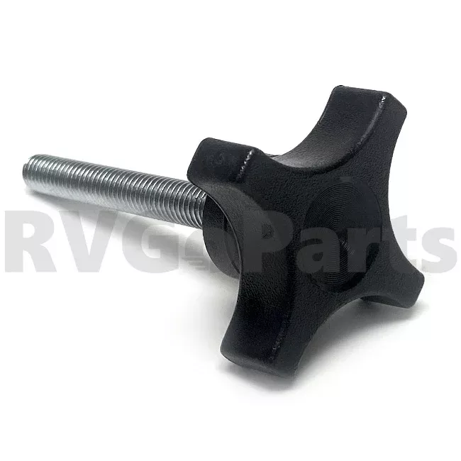 RV Black Recliner Plastic Handle Knob 134194-01-01A