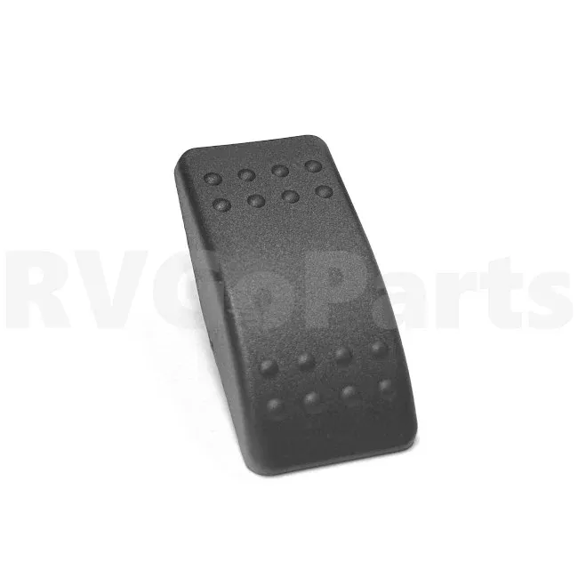 RV Black Switch Cover with Dimples 108356-02-01A