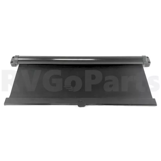 RV Black Window Pull-Down Shade 25" x 32.5" 144628-02-02A