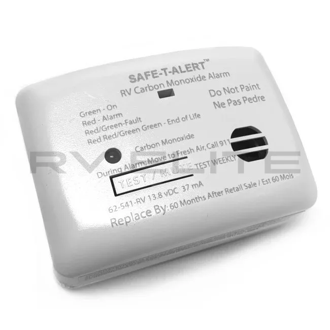 RV Carbon Monoxide Detector Safe-T-Alert 62-541-WT