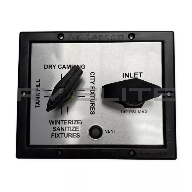 RV City Water Fill Station Panel Assembly