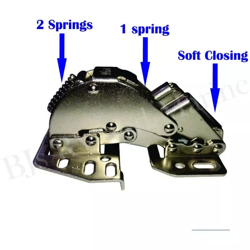 RV DGN Cabinet Door Hinge 2952-3M with 3 Springs with SOFT CLOSING1 Case