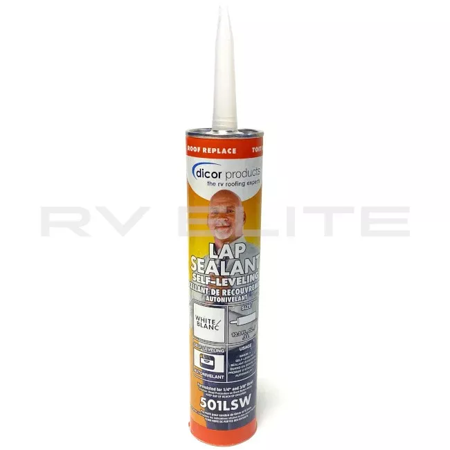 RV Dicor Self-Leveling Rubber Sealant