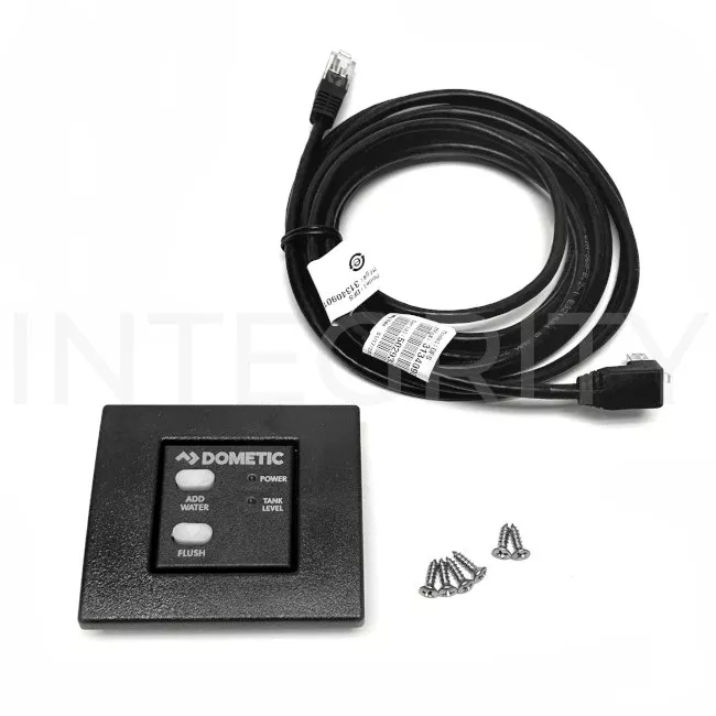 RV Dometic MasterFlush Panel Switch DFS/Gray (to fit Newmar 029974)