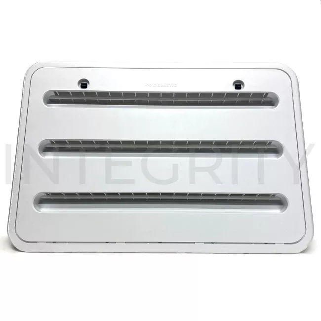 RV Dometic Refrigerator Side Vent White (to fit Newmar 033494)