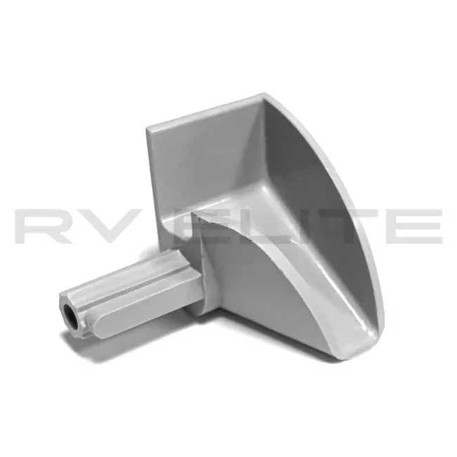 RV Drip Rail Gutter Spout Extender RH
