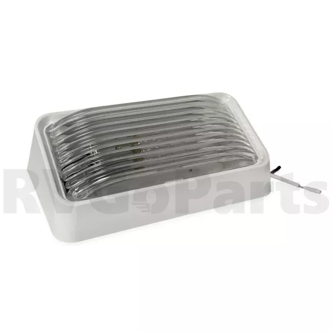 RV Entry Door Porch Light White 97917-01-09A