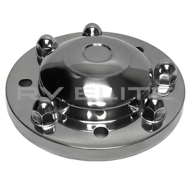 RV Front Hub Cover 8 Lug for 22.5" x 7.5" Wheel